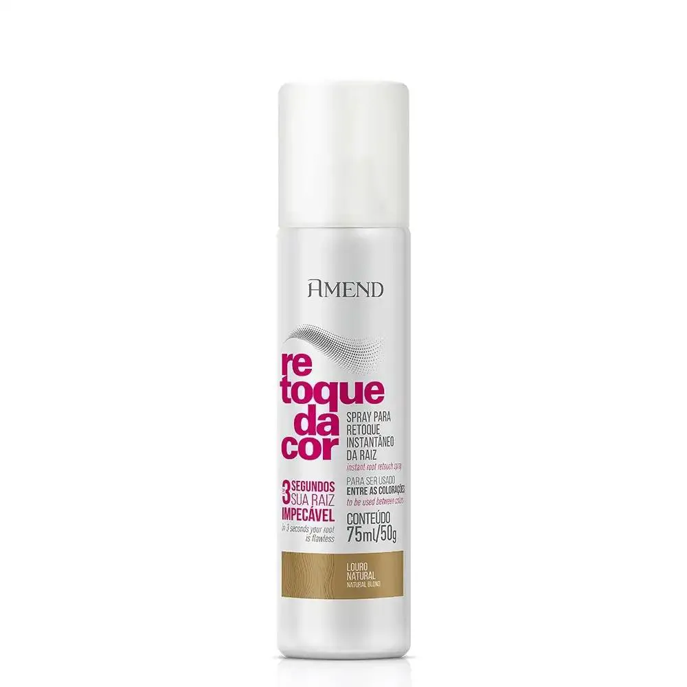 SPRAY RETOQUE DA COR LOURO NATURAL AMEND 75ML