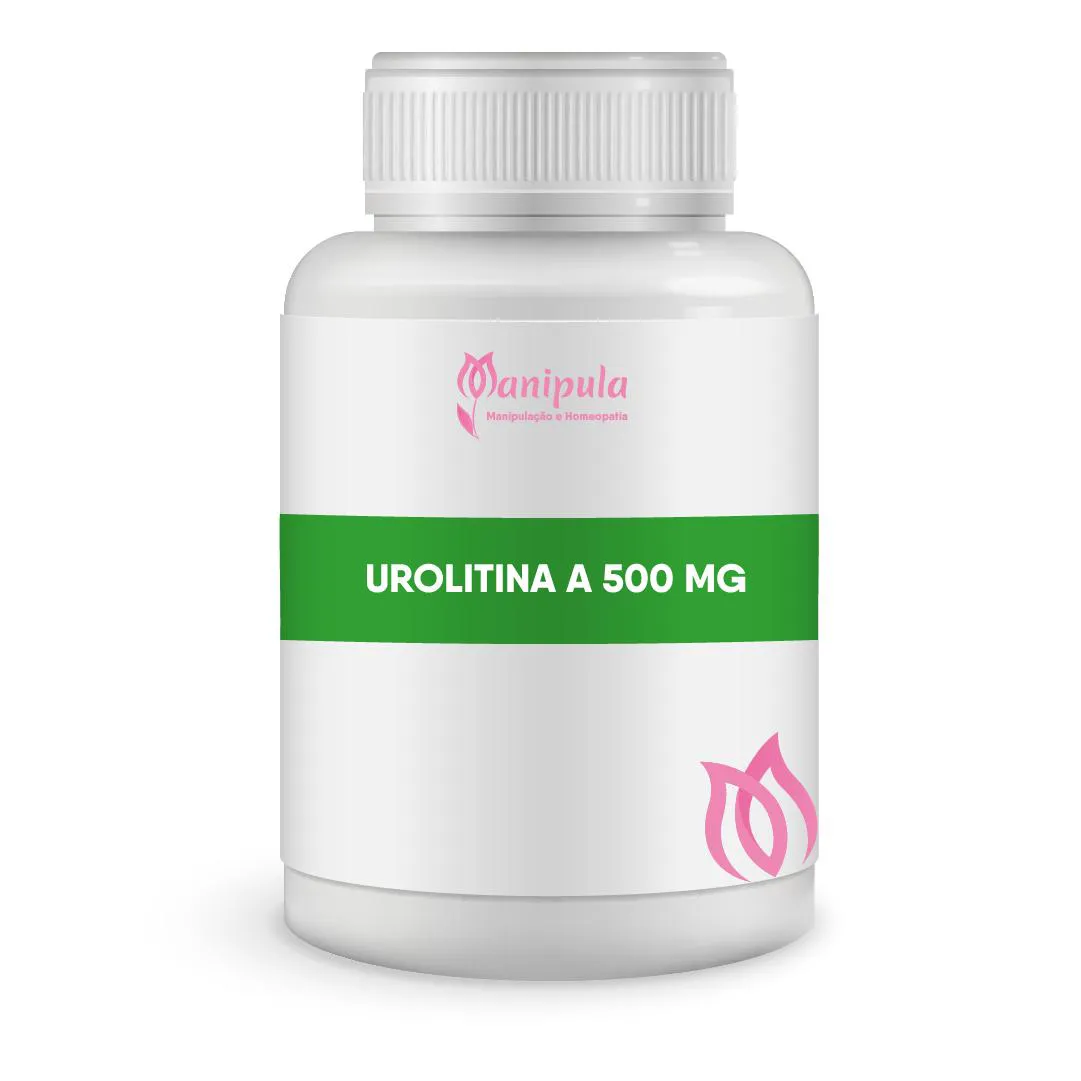 UROLITINA A 500 MG - REJUVENESCIMENTO CELULAR E LONGEVIDADE MITOCONDRIAL | 30 DOSES