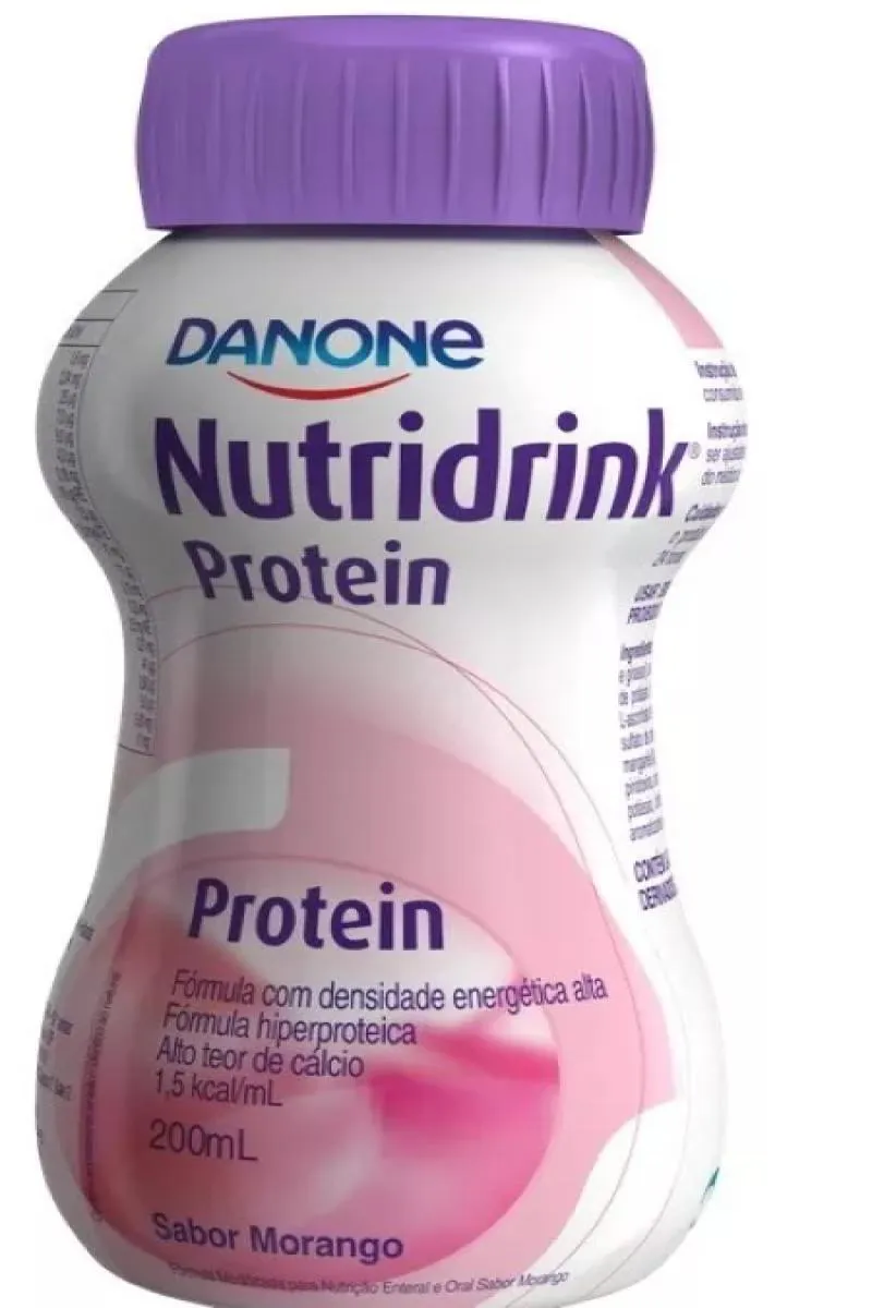 NUTRIDRINK PROTEIN MORANGO 200ML - DANONE