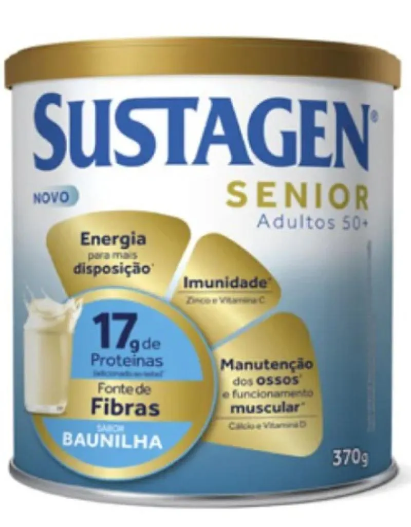 SUSTAGEN ADULTOS+ SENIOR BAUNILHA 370G