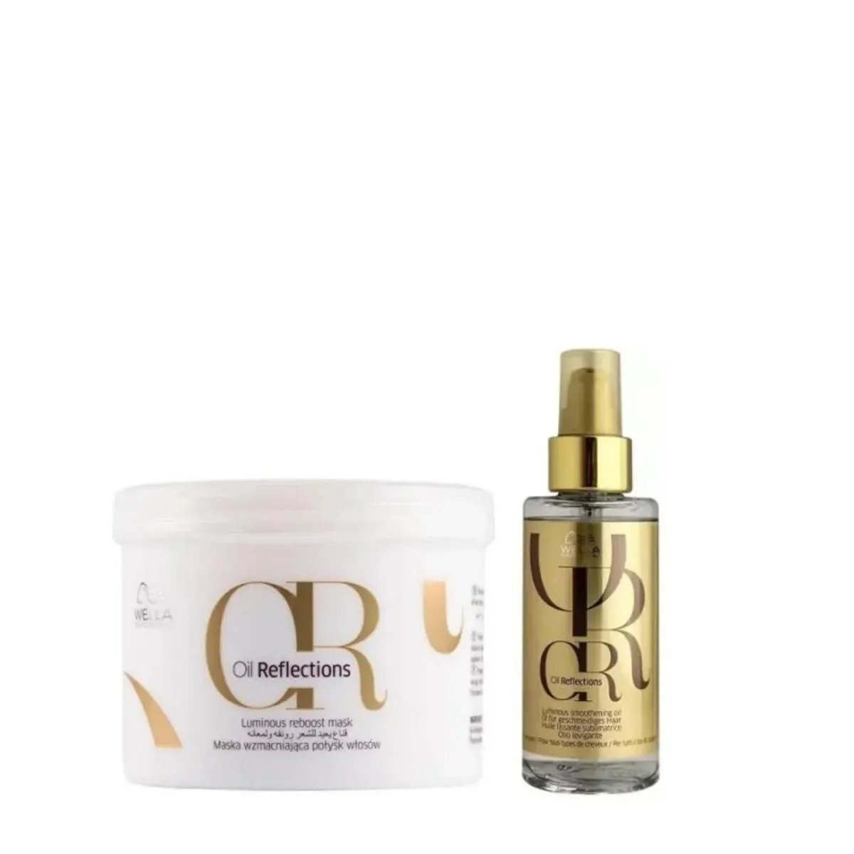 WELLA KIT OIL REFLECTIONS MáSCARA E AMPOLA CAPILAR