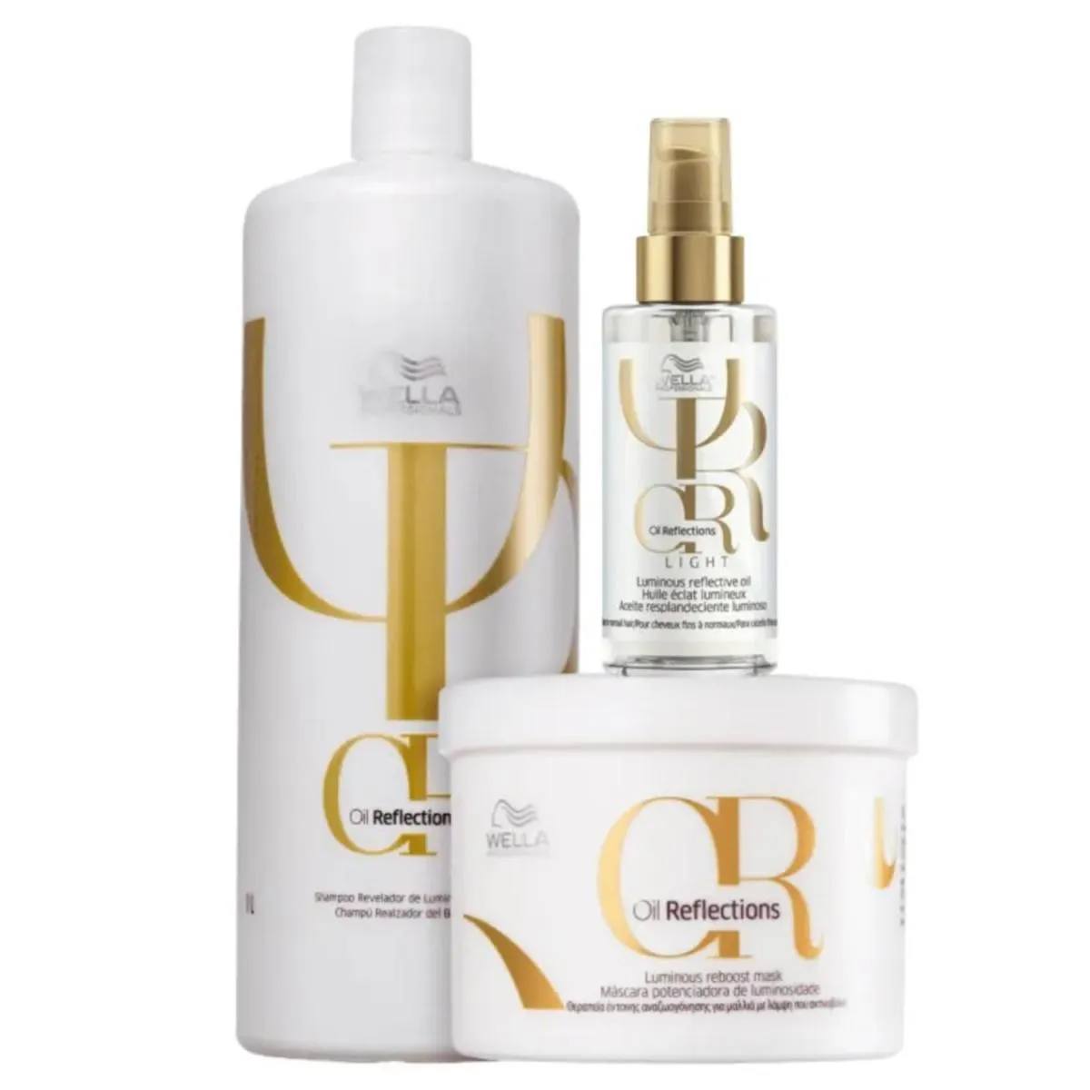 WELLA PROFESISONALS KIT OIL REFLECTIONS LIGHT (3 PRODUTOS)