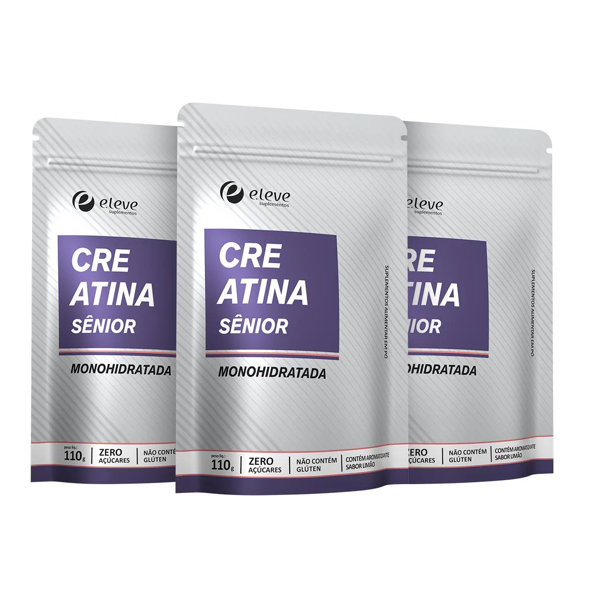 KIT 3 CREATINA SêNIOR - SPIRULINA AZUL