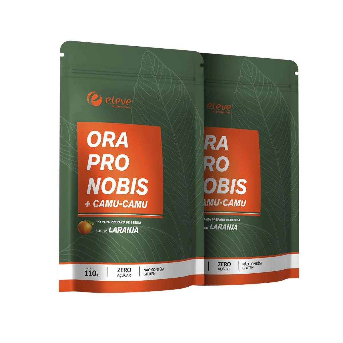 SUPERALIMENTO + CAMU CAMU - SABOR LARANJA - KIT COM 2 FRASCOS