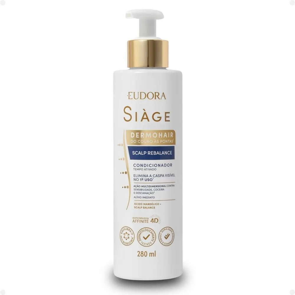 CONDICIONADOR EUDORA SIàGE DERMOHAIR SCALP REBALANCE 280ML
