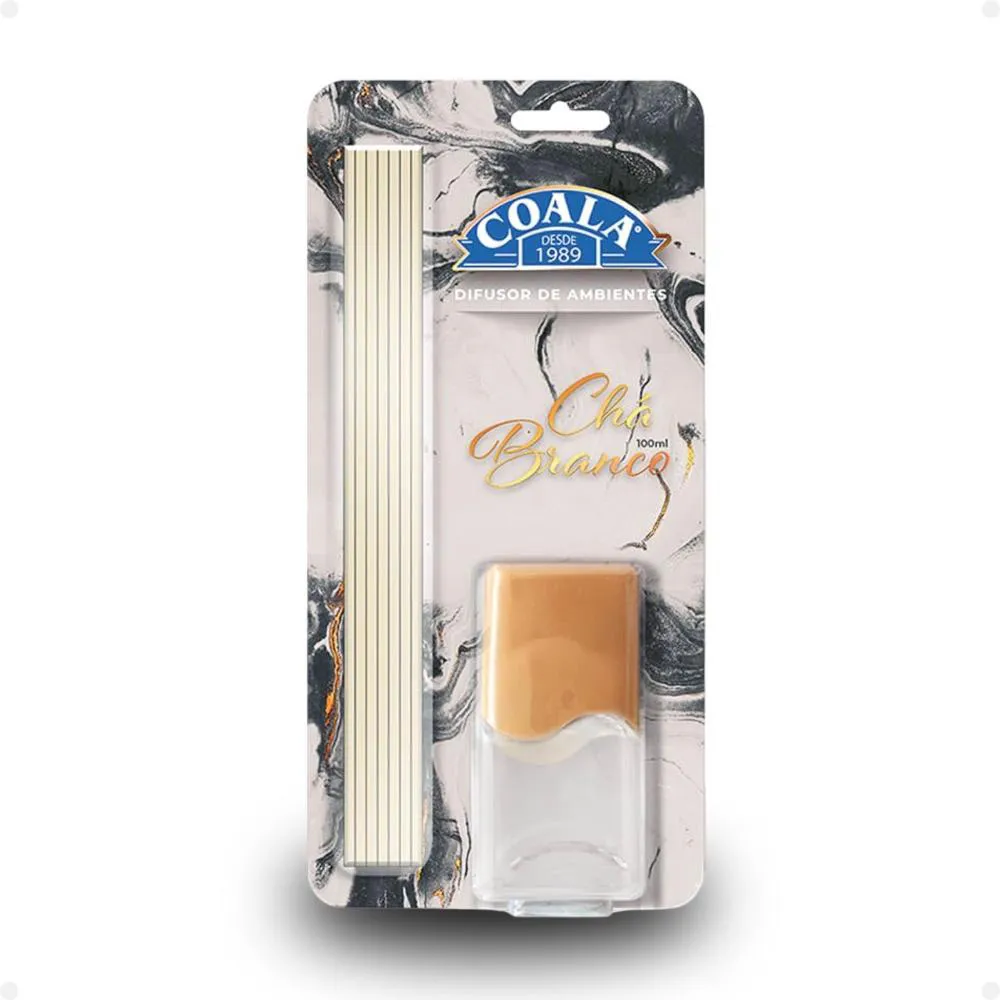 DIFUSOR DE AROMAS COALA CHá BRANCO 100ML