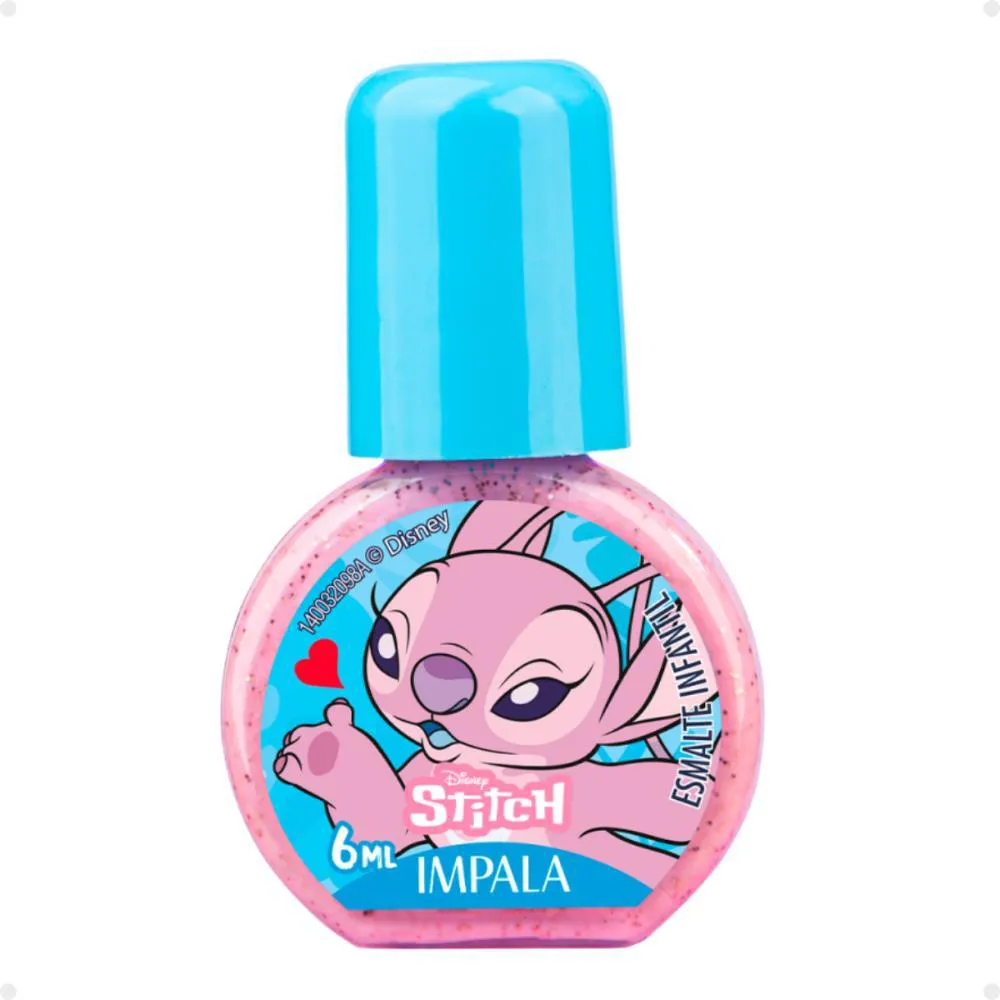 ESMALTE INFANTIL IMPALA DISNEY STITCH BRILHO ANGELICAL 6ML