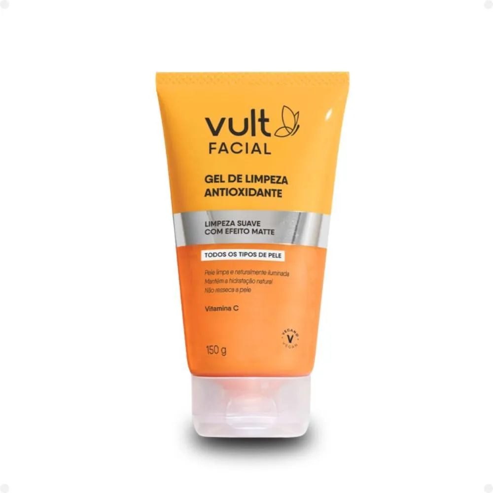 GEL DE LIMPEZA ANTIOXIDANTE VULT FACIAL VITAMINA C 150G