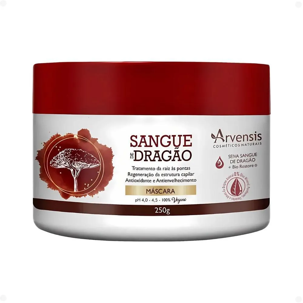 MáSCARA ARVENSIS SANGUE DE DRAGãO 250G