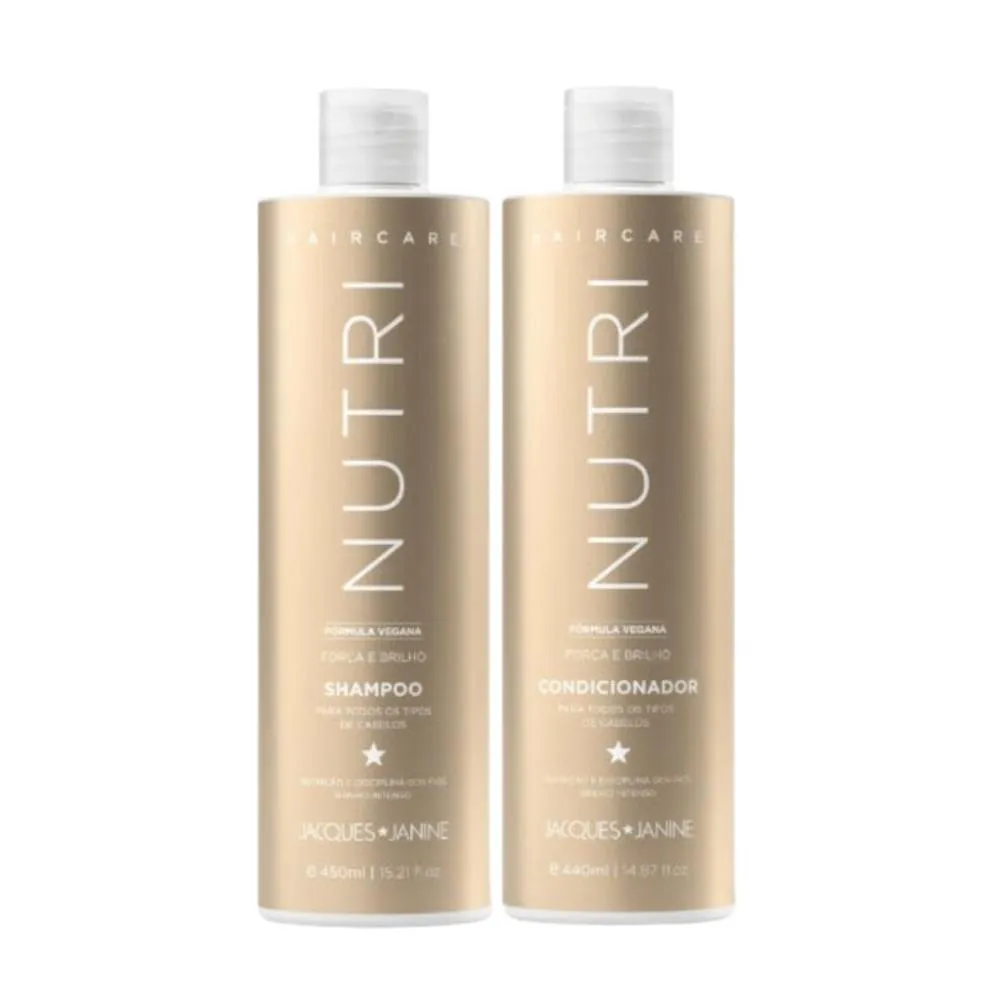 SHAMPOO + CONDICIONADOR JACQUES JANINE HAIR CARE NUTRI 440ML