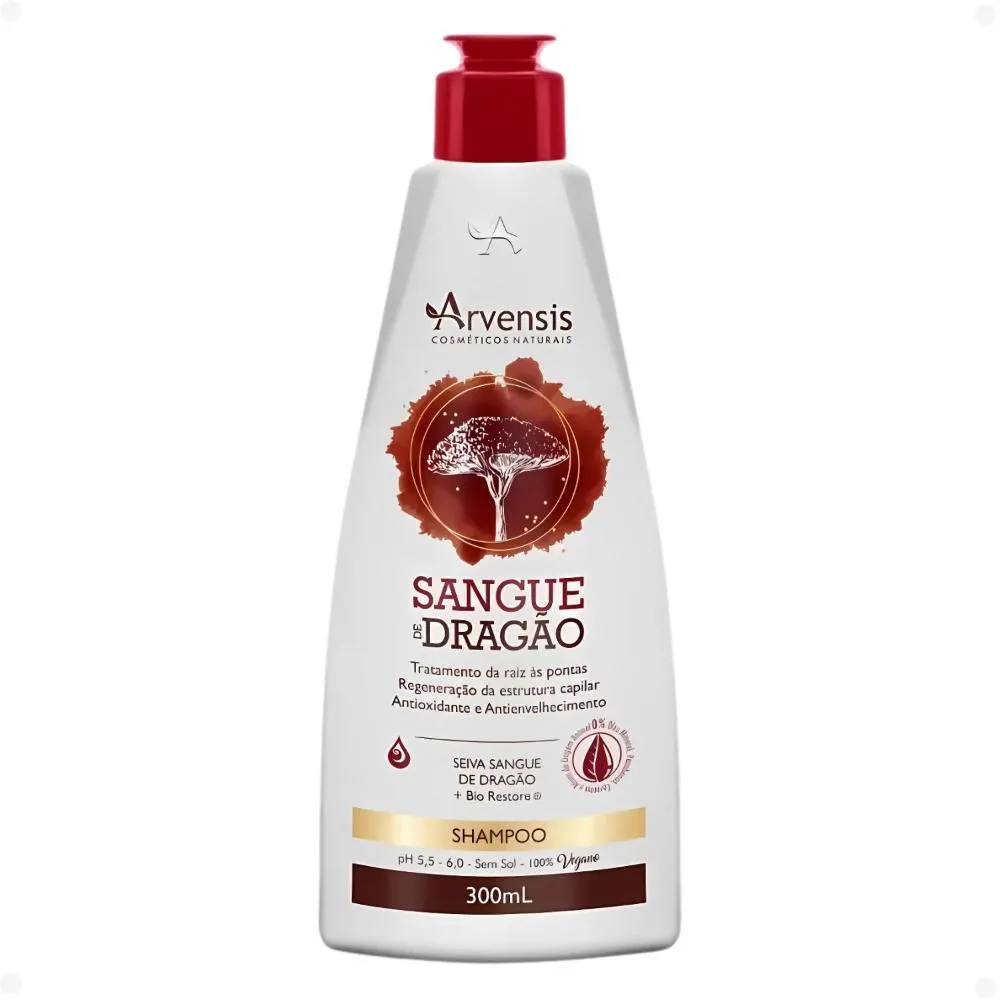 SHAMPOO ARVENSIS SANGUE DE DRAGãO 300ML