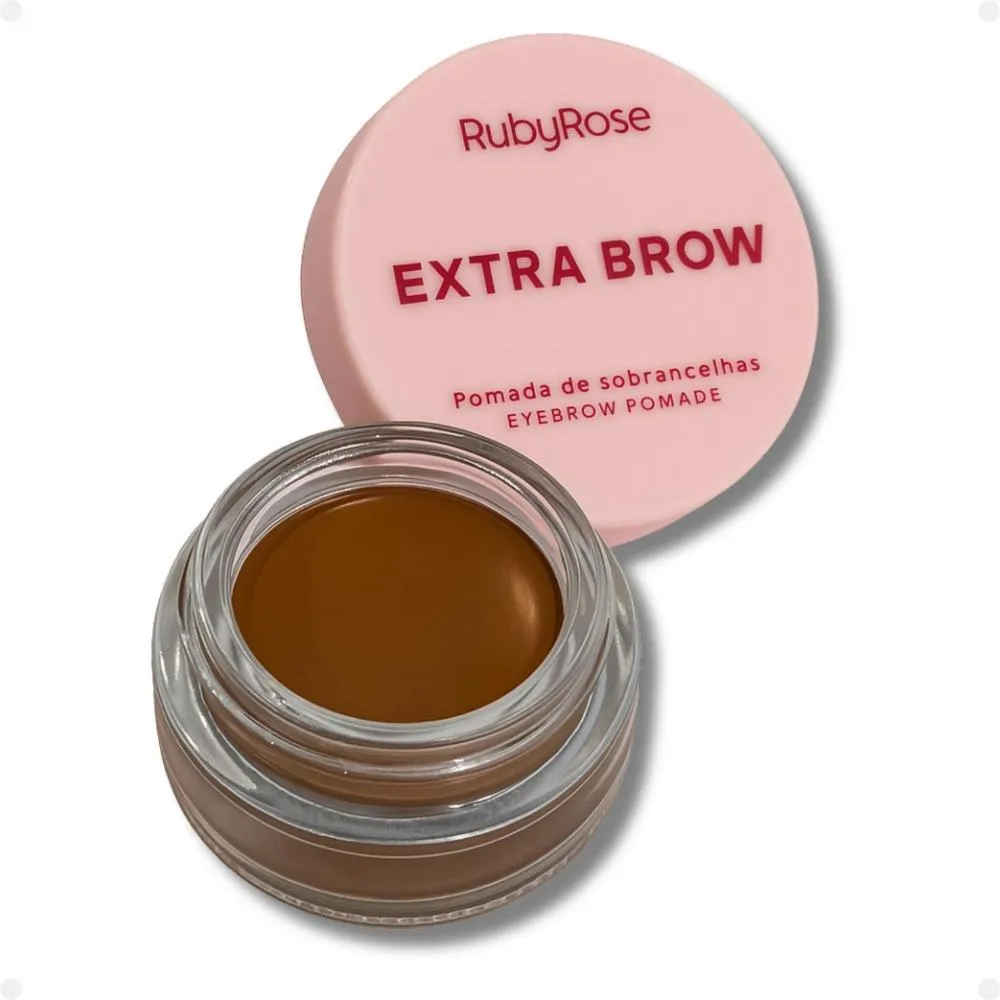 POMADA DE SOBRANCELHAS RUBY ROSE EXTRA BROW SIENNA HB-E2502-1