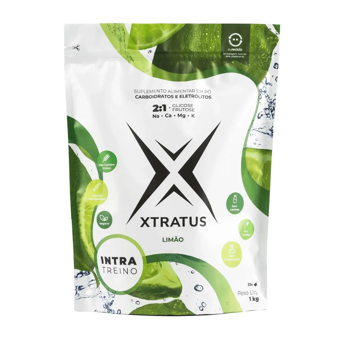 INTRA TREINO 1KG XTRATUS Limão