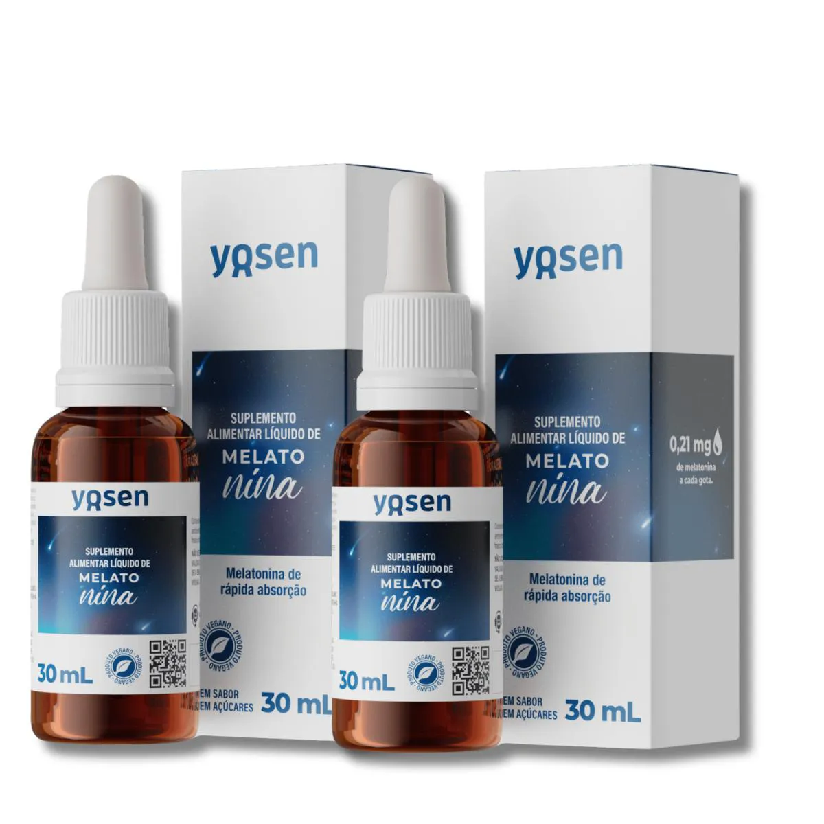 KIT 2 MELATONINA YDROSOLV 30ML YOSEN