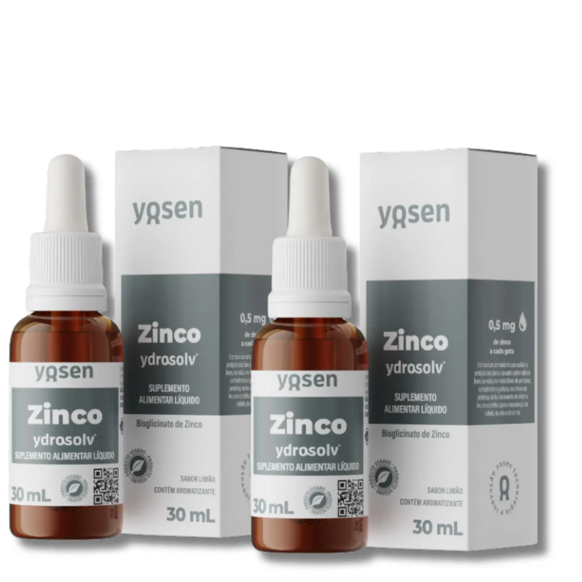 KIT 2 ZINCO YDROSOLV 30ML YOSEN