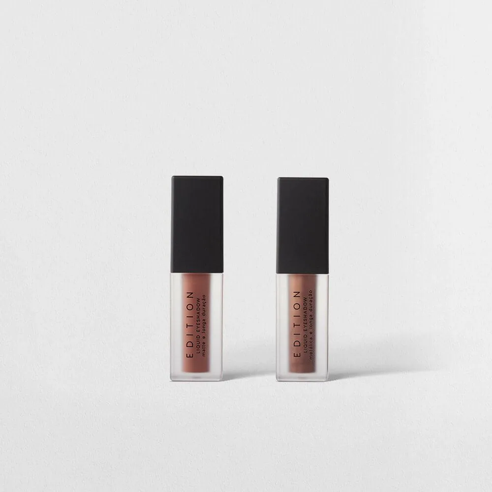 KIT SOMBRA LíQUIDA TERRACOTA SOMBRA LíQUIDA COBRE METALIZADA OCéANE EDITION