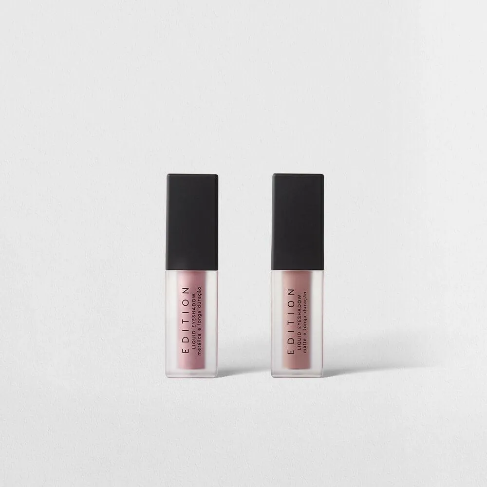 KIT SOMBRA LíQUIDA ROSA MATTE SOMBRA LíQUIDA ROSA METALIZADA OCéANE EDITION