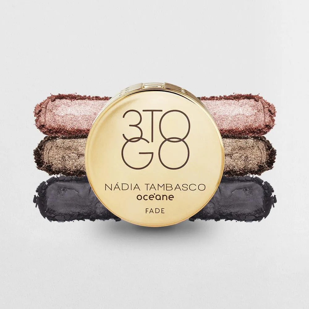 TRIO DE SOMBRAS NáDIA TAMBASCO BY OCéANE - 3 TO GO PALETTE FADE 7,8G