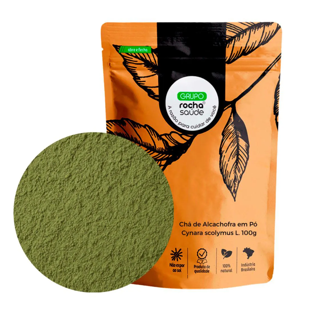 CHá DE ALCACHOFRA EM Pó CYNARA SCOLYMUS L. 100G