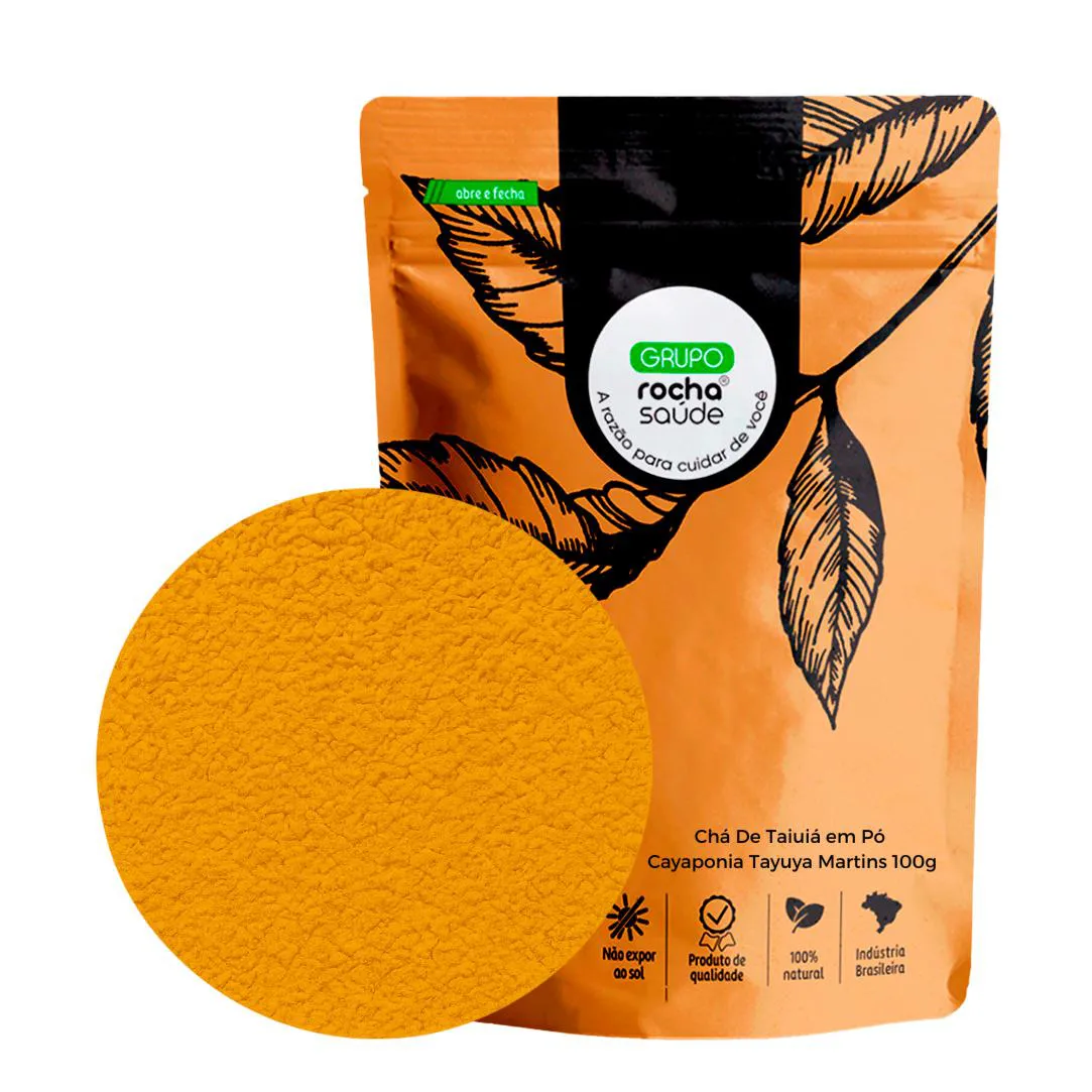 CHá DE TAIUIá EM Pó CAYAPONIA TAYUYA MARTINS 100G