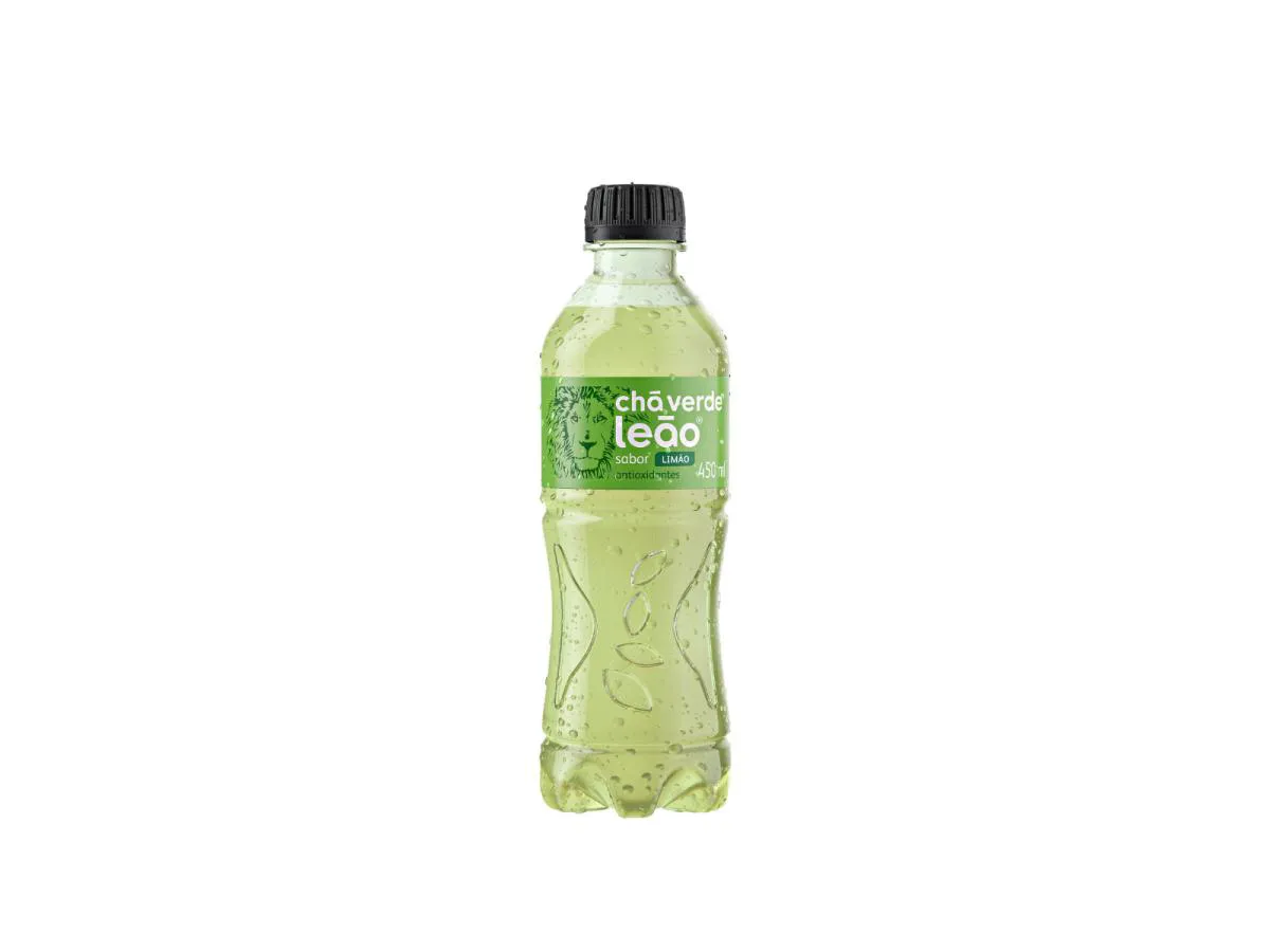 CHA VERDE LIMAO ZERO 450ML LEAO