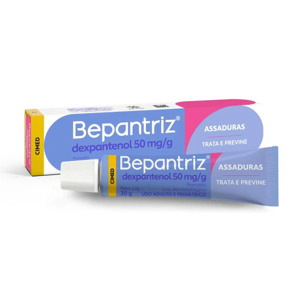 POMADA PARA ASSADURAS BEPANTRIZ DUPLA PROTEçãO 30G
