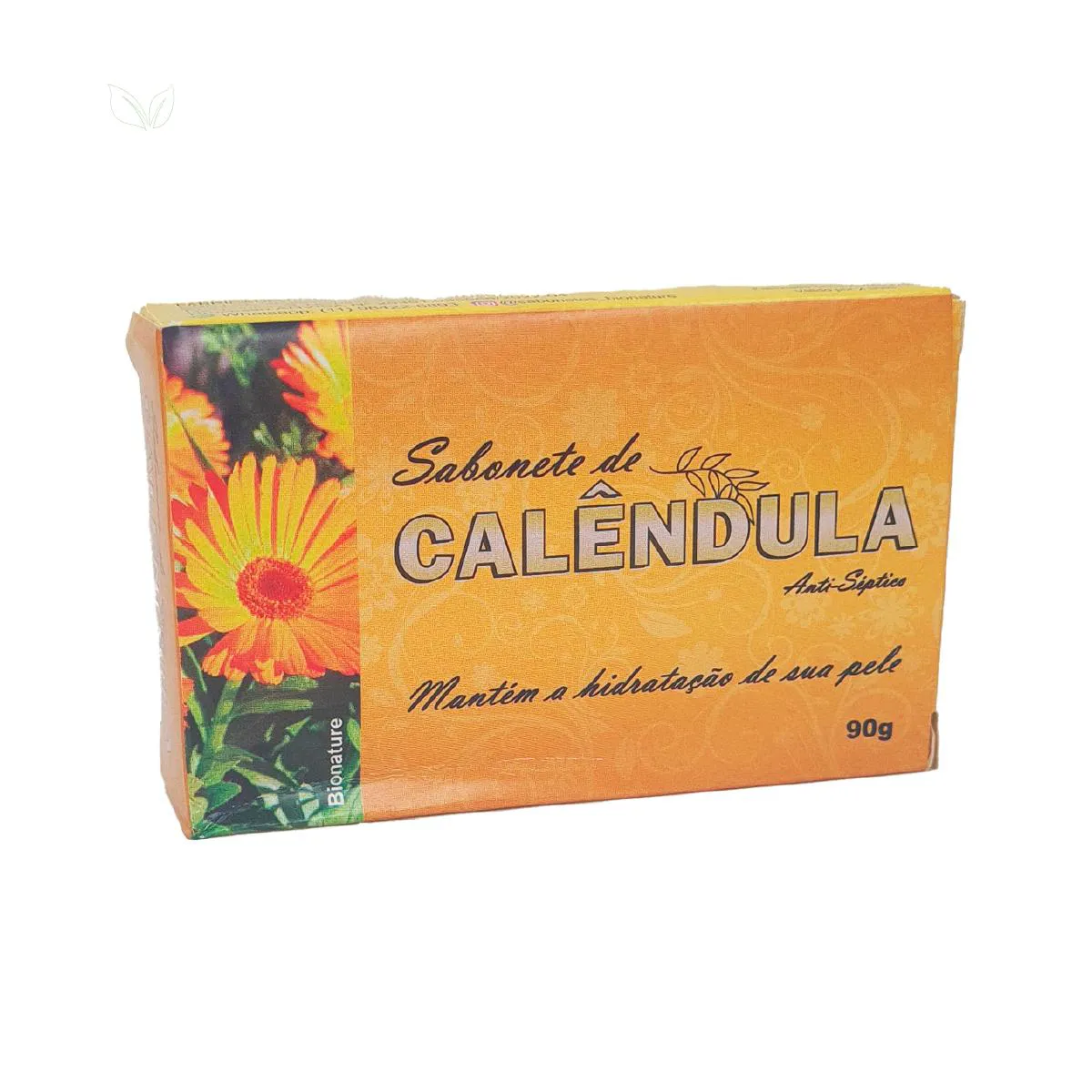 SABONETE ARTESANAL DE CALêNDULA 110G - CHEIRO D&#039ERVAS