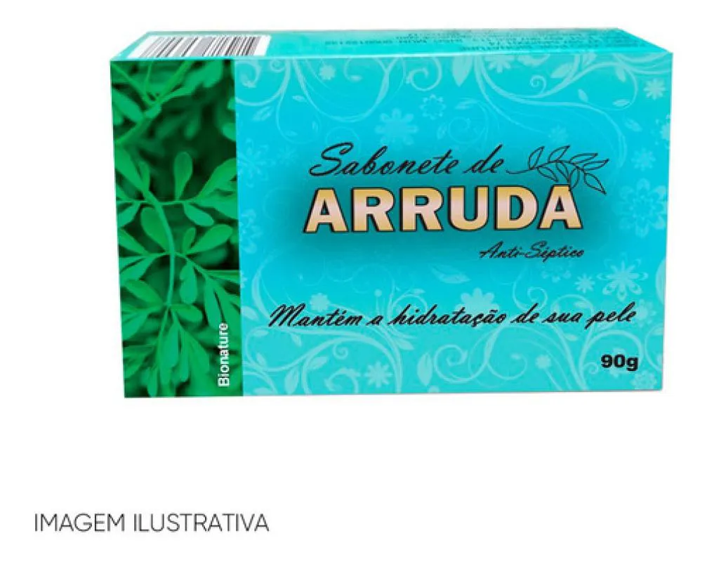 SABONETE ARTESANAL DE ARRUDA 90G