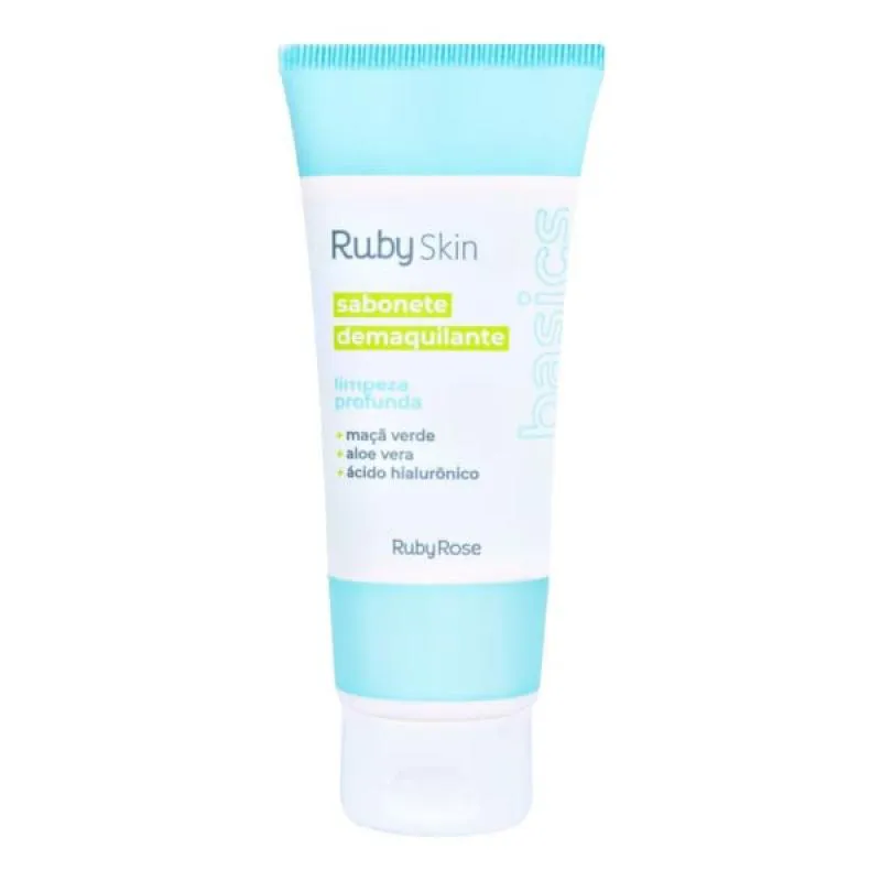 RUBY ROSE RUBY SKIN - SABONETE DEMAQUILANTE 120ML