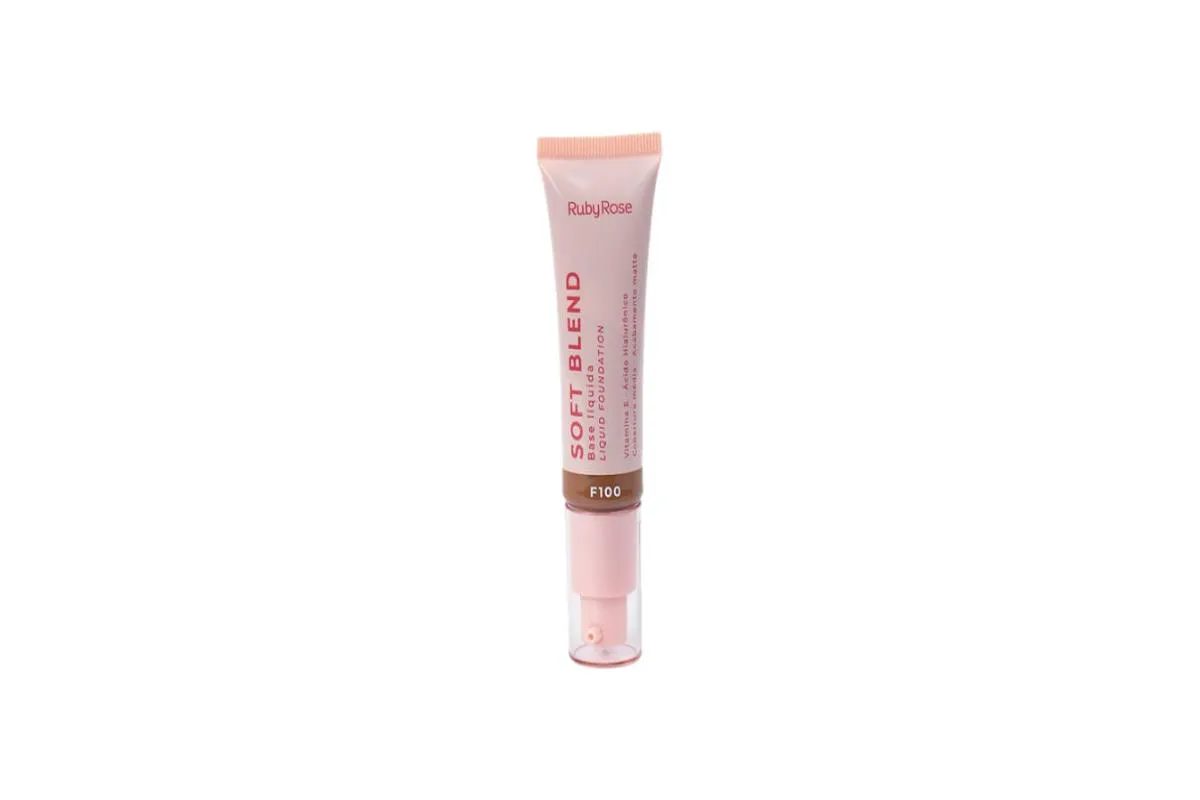 RUBY ROSE SOFT BLEND F100 - BASE LíQUIDA 30G