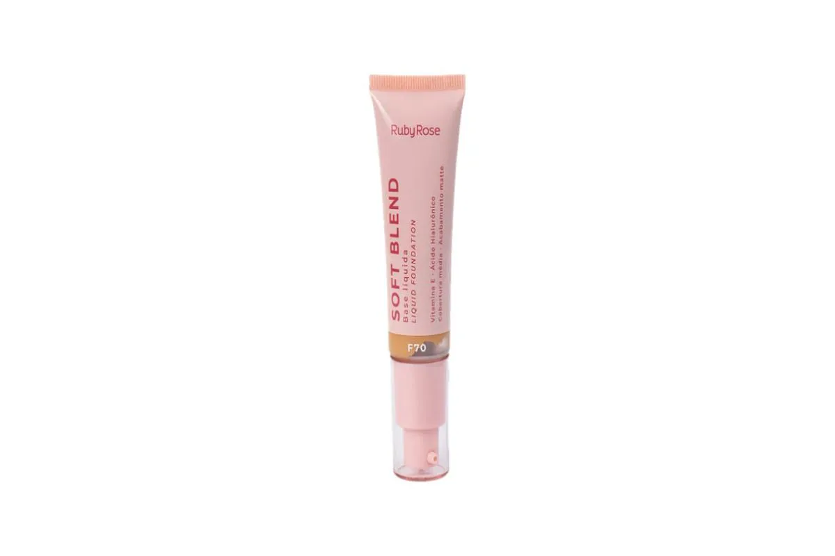 RUBY ROSE SOFT BLEND F70 - BASE LíQUIDA 30G