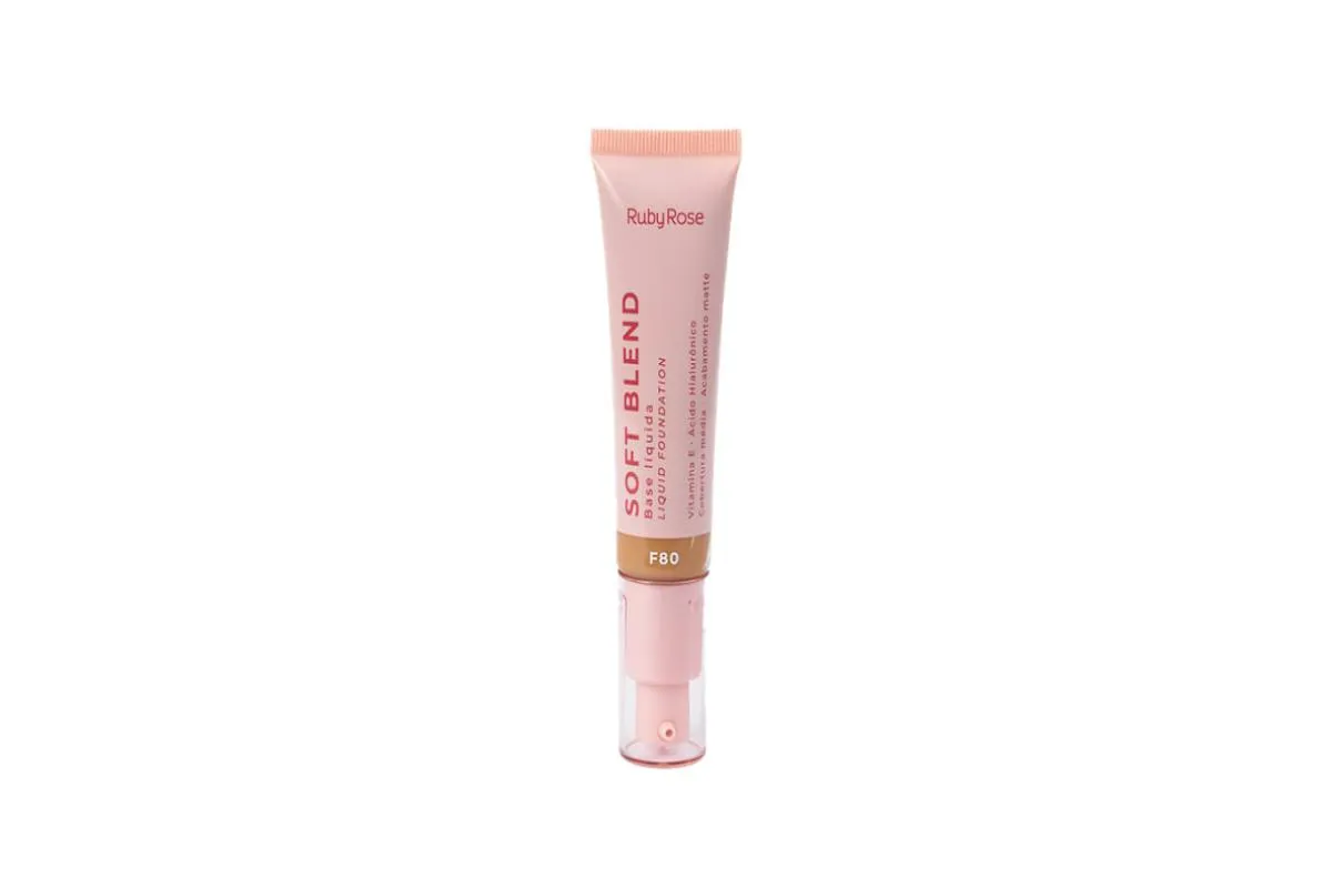 RUBY ROSE SOFT BLEND F80 - BASE LíQUIDA 30G