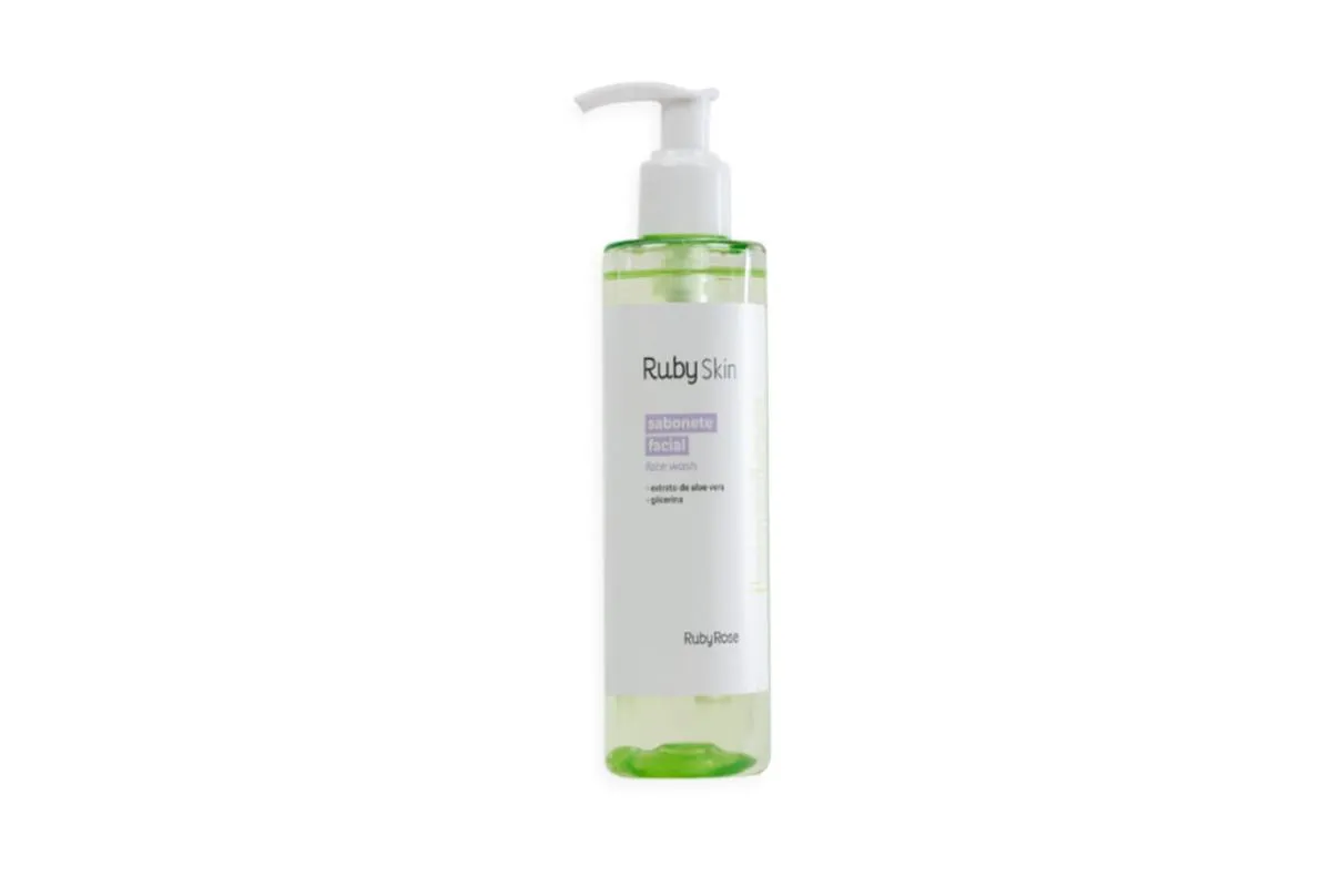 SABONETE LíQUIDO FACIAL FACE WASH RUBY SKIN - RUBY ROSE