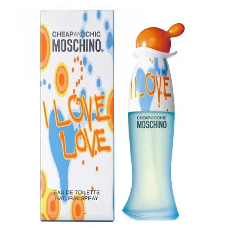 I LOVE LOVE MOSCHINO - PERFUME FEMININO - EAU DE TOILETTE 100 ML 100 ML