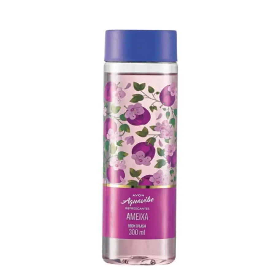 COLôNIA DESODORANTE BODY SPLASH AQUAVIBE AMEIXA 300ML - AVON