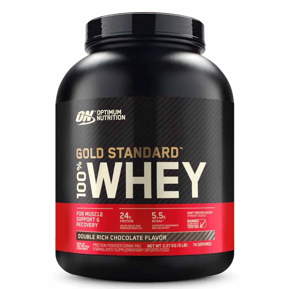 100% WHEY GOLD STANDART 2,26KG 5LBS CHOCOLATE OPTIMUM NUTRITION