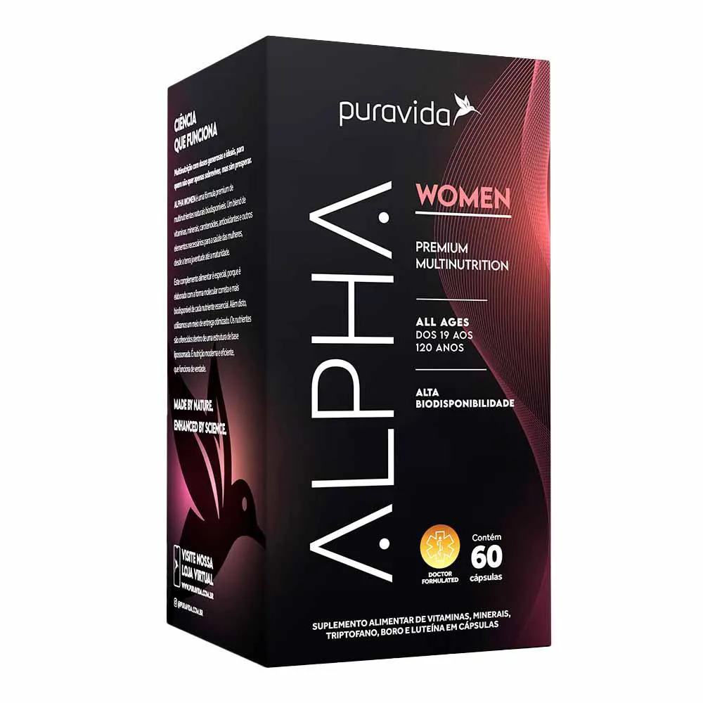 ALPHA WOMEN 60CAPS PURAVIDA