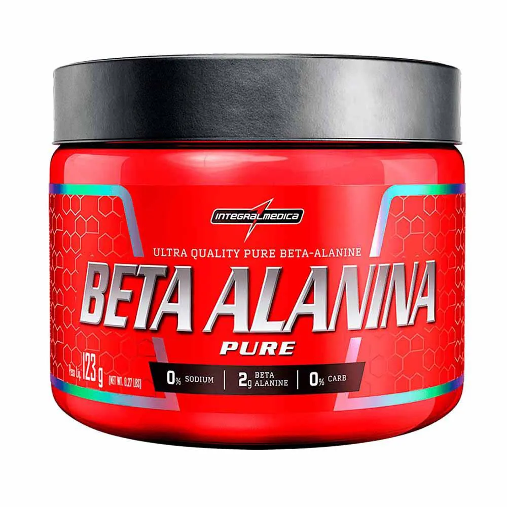 BETA-ALANINA EM Pó 123G INTEGRALMEDICA