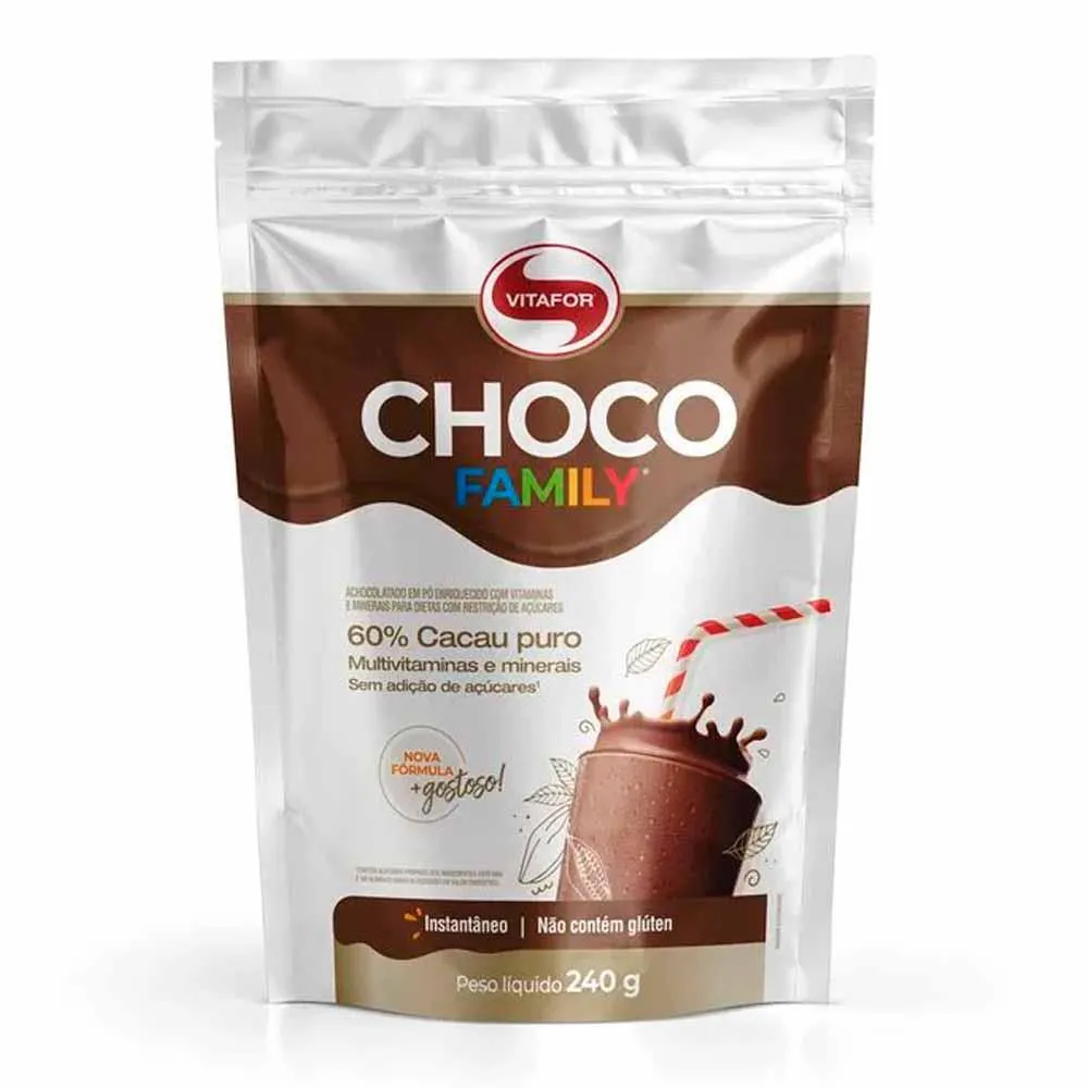 CHOCO FAMILY POUCH 240G VITAFOR