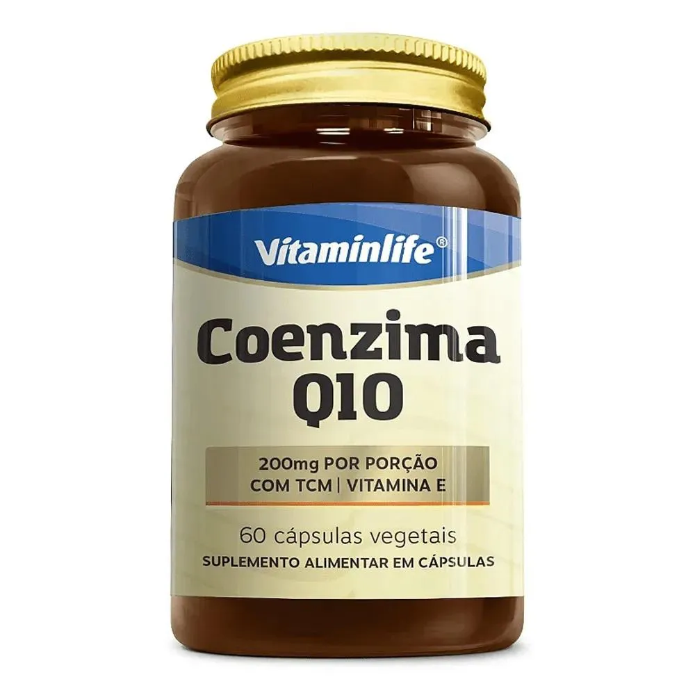 COENZIMA Q10 200MG (COM TCM E VITAMINA E) 60 CAPS VITAMINLIFE