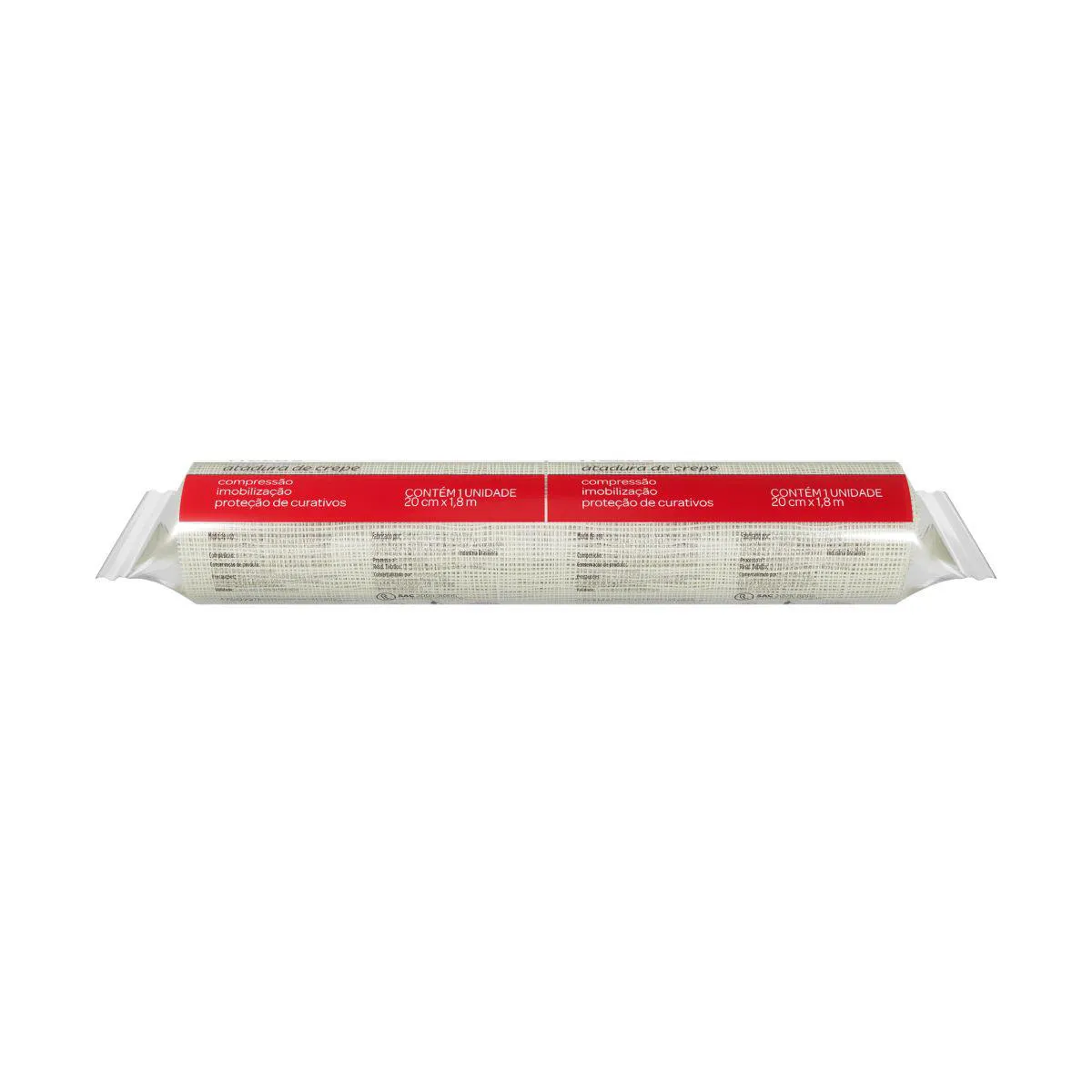Atadura de Crepe Needs 1 Unidade de 20cm x 1,8m
