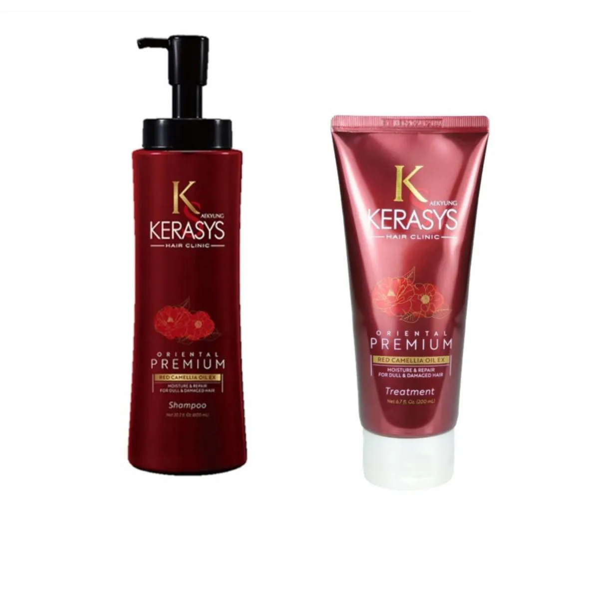 KIT SHAMPOO ORIENTAL RED CAMELLIA 600ML+MASCARA ORIENTAL