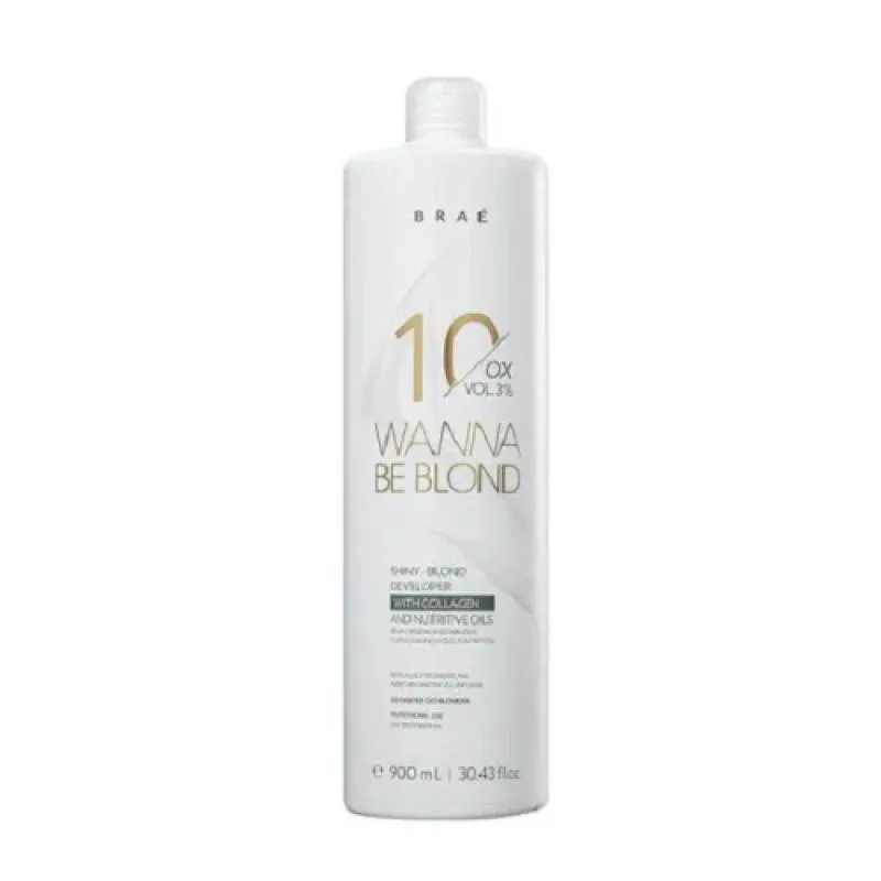 BRAE - WANNA BE BLOND -  3% AGUA OXIGENADA 10 VOLUMES 900 ML