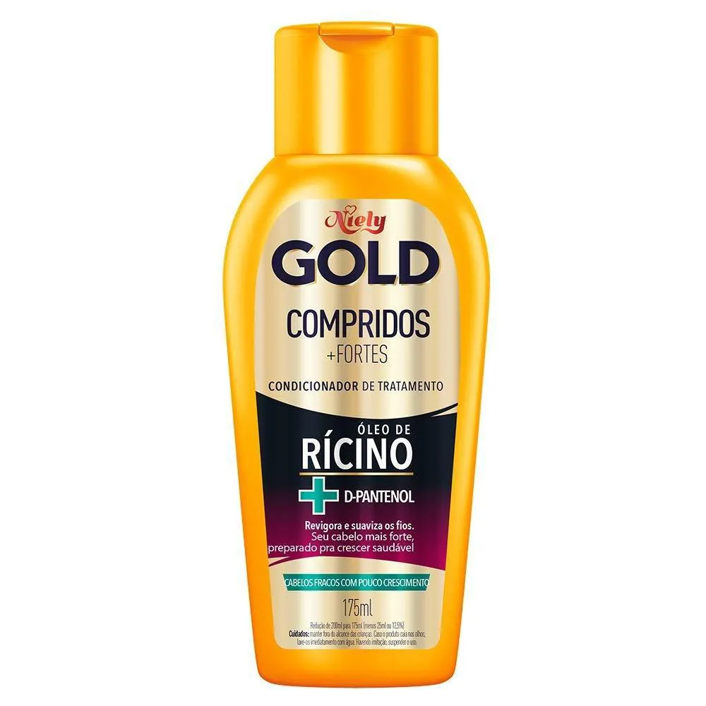 CONDICIONADOR NIELY GOLD COMPRIDOS +FORTES 175ML