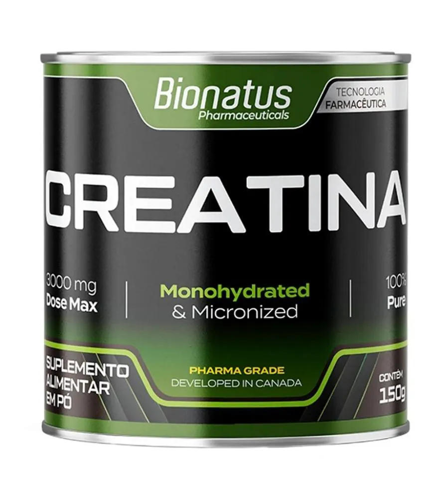 CREATINA MONOIDRATADA 150G BIONATUS