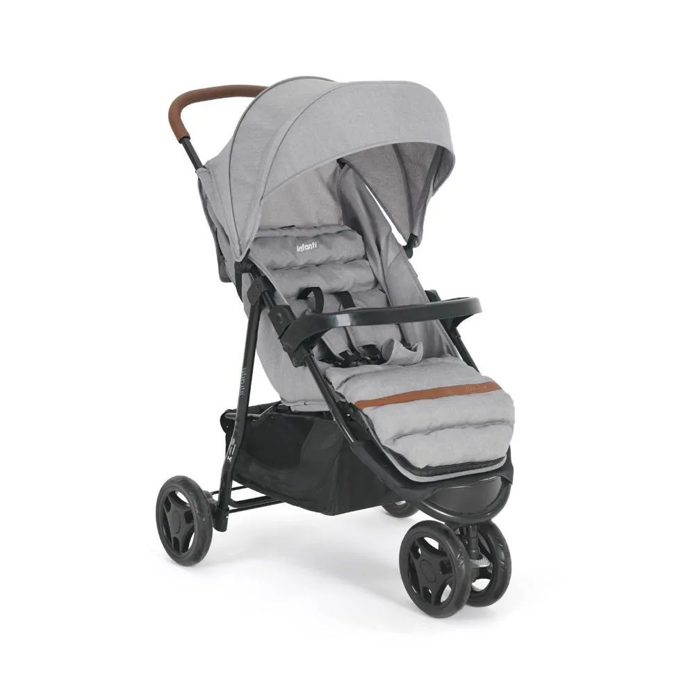 CARRINHO DE BEBê BREEZE CINZA INFANTI
