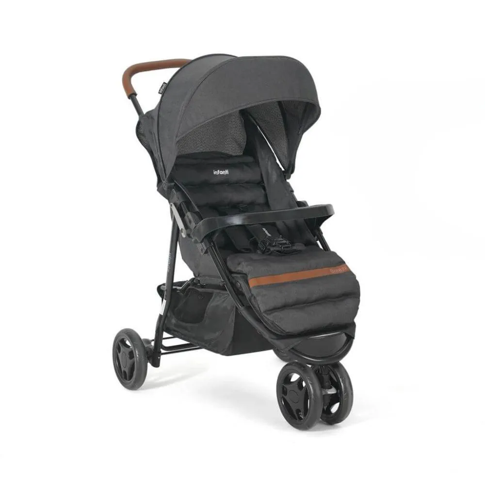 CARRINHO DE BEBê BREEZE PRETO INFANTI