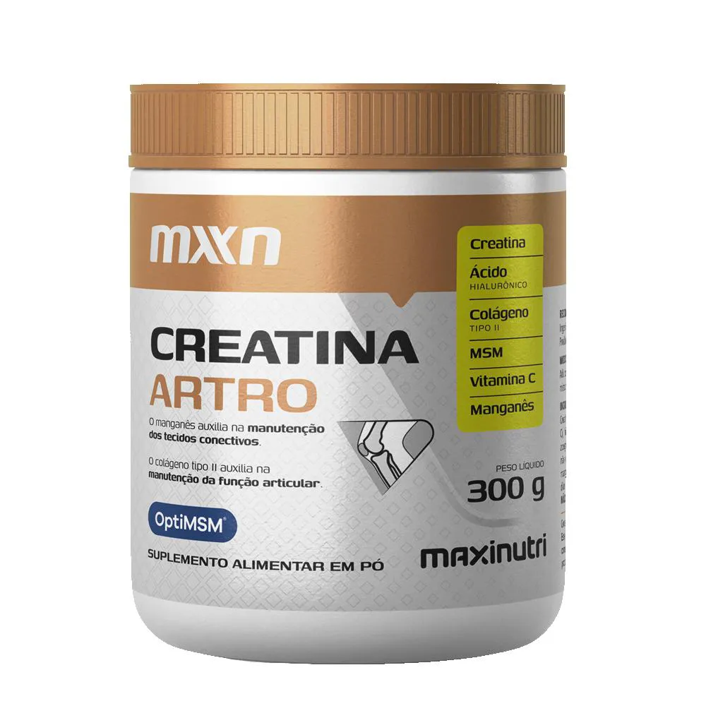 CREATINA MXN ARTRO Pó 300G MAXINUTRI