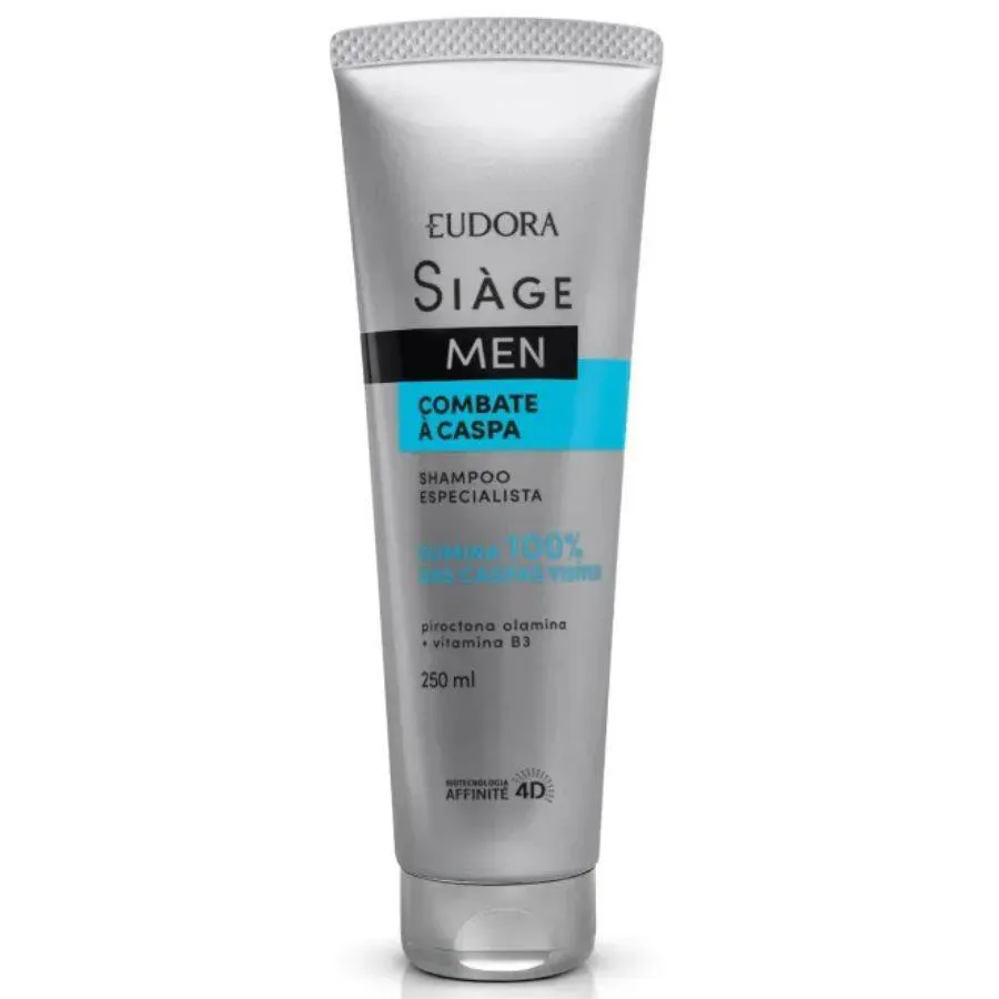 SHAMPOO SIàGE MEN COMBATE à CASPA 250ML - EUDORA
