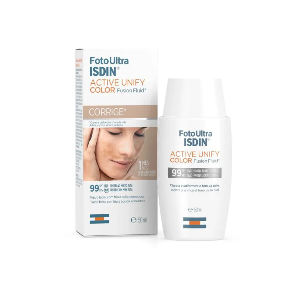 AçãO CLAREADORA ACTIVE UNIFY COLOR FUSION FLUID 99FPS 50ML